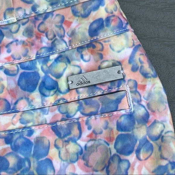 ADIDAS Floral Print Skort Active Skort women’s Size 4 New With Tags - Picture 5 of 10